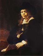 Rembrandt van rijn Portrait of Gerard de Lairesse oil painting picture wholesale